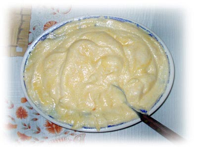 mousse de papaya